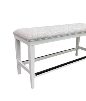 Americana Modern Dining Bench Counter-height, Upholstered 49