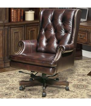 Parker Living - Havana/Brown Leather Desk Chair - Parker House DC112-HA