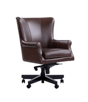 Parker Living - Verona Brown Leather Desk Chair - Parker House DC129-VBR
