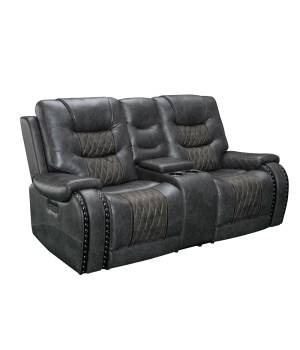 Parker Living Outlaw - Stallion Power Console Loveseat - Parker House MOUT#822CPH-STA